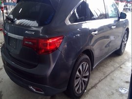 2014 ACURA MDX, GRAY, 3.5L, AT, FWD.  A25061